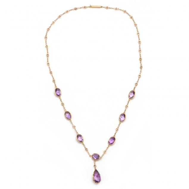 Amethyst Victorian Necklace | Jennifer's Jewelry LLC