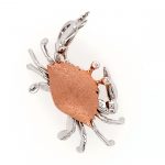 Denny Wong Rose Gold Crab Pendant