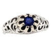 .40 ct. Blue Sapphire 14k wg Ring