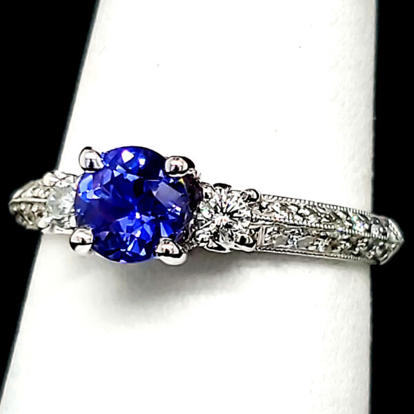 .79 ct. Color Change Sapphire 18k wg Ring