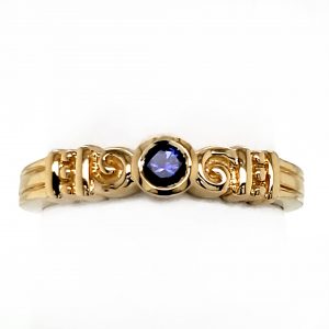 .14 ct. Blue Sapphire 14k Ring
