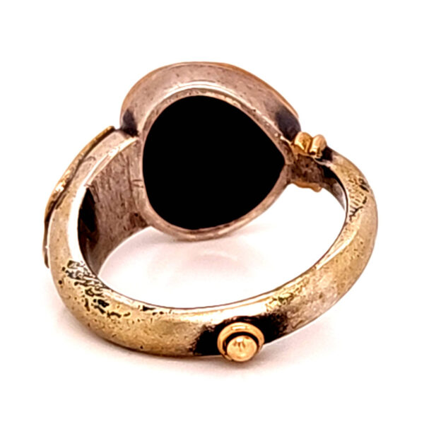 Custom Fire Agate Ring