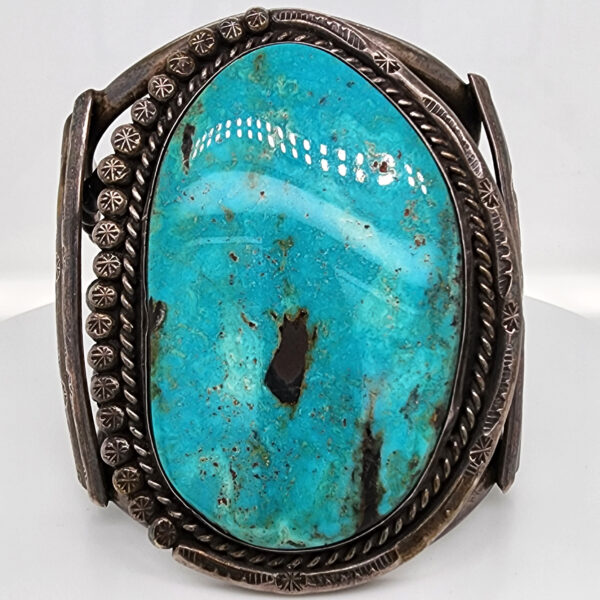Heavy Turquoise Cuff