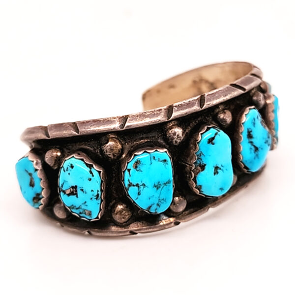 Turquoise Line Cuff - ML Side
